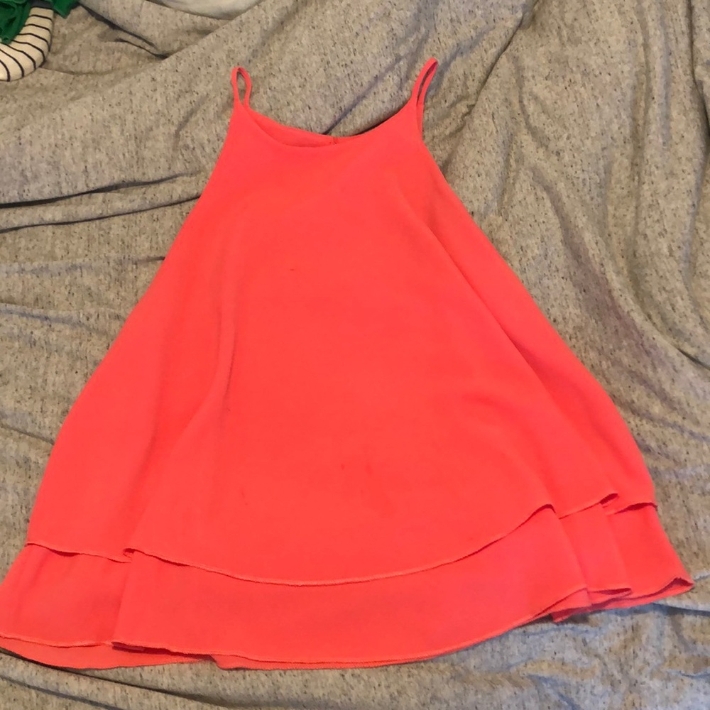 Pink tank top